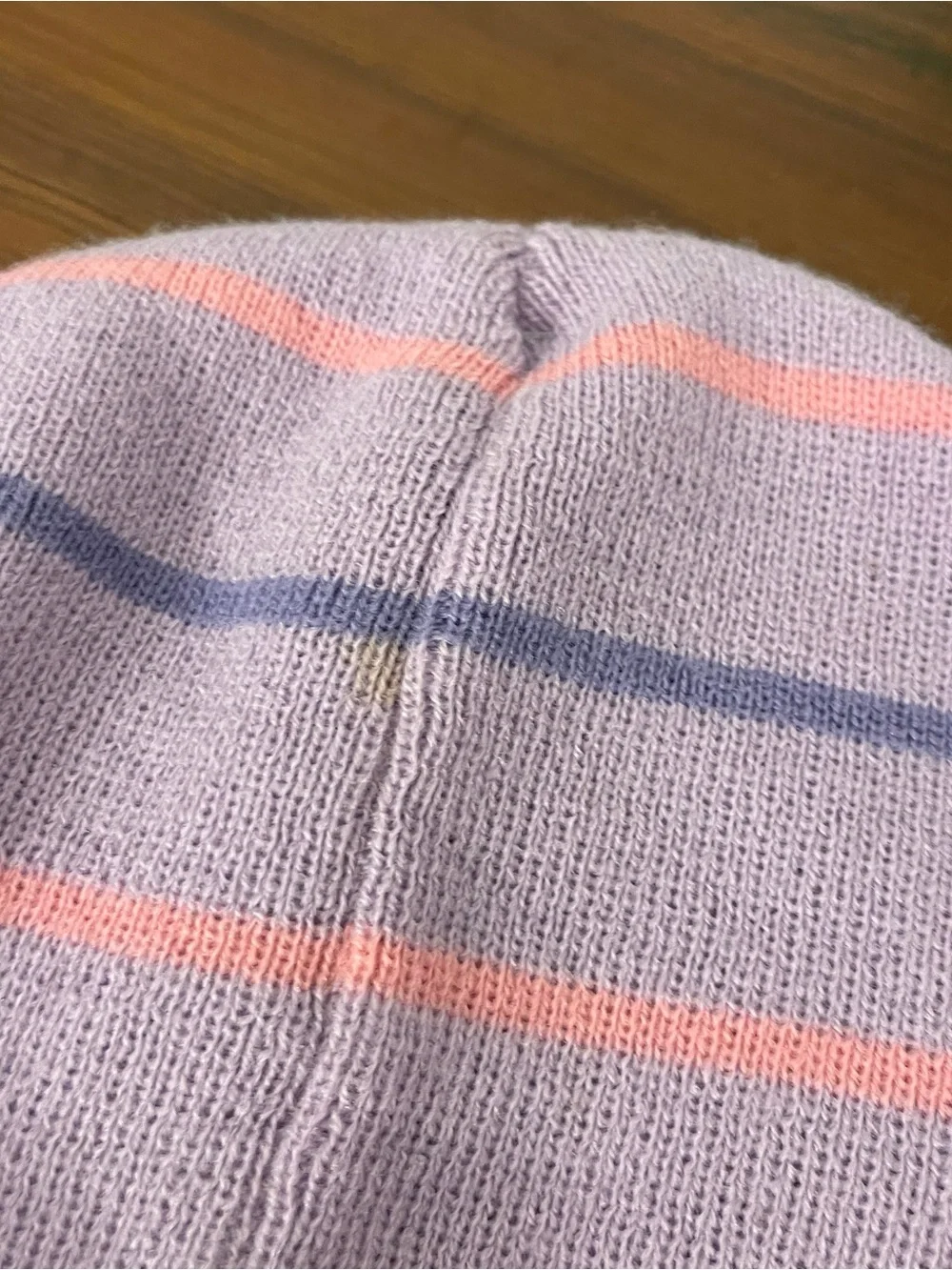 Sanrio Lavender & Coral Hello Kitty Kuromi Knit Beanie